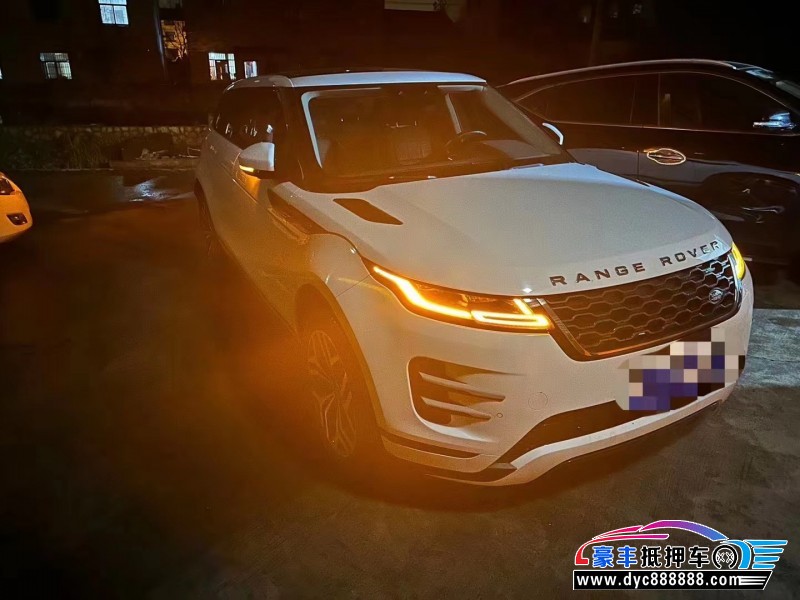 22年路虎揽胜极光轿车抵押车出售