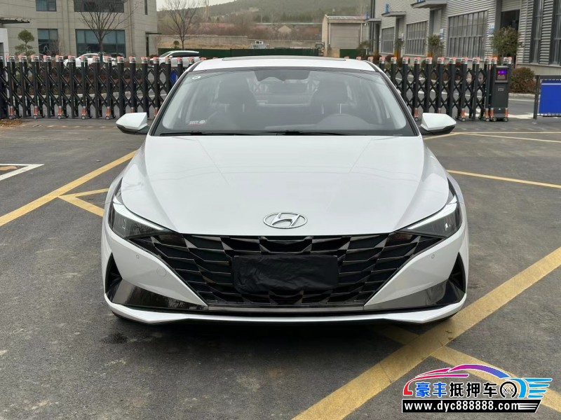 22年现代伊兰特轿车抵押车出售