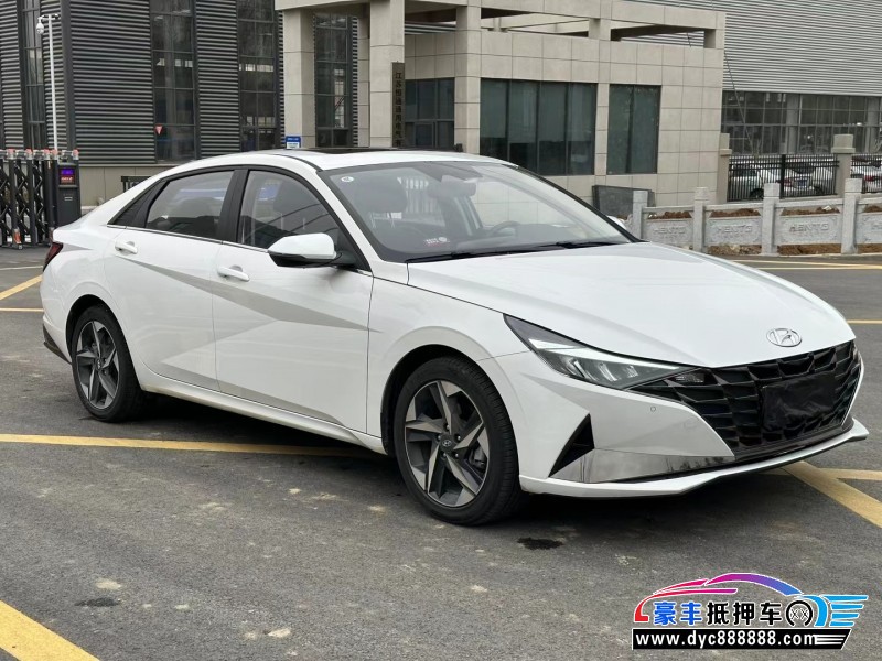 22年现代伊兰特轿车抵押车出售