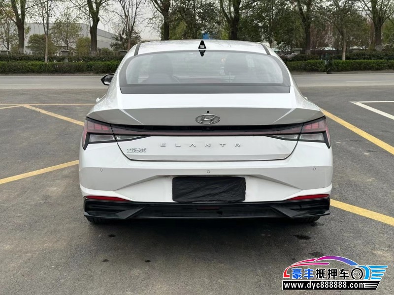 22年现代伊兰特轿车抵押车出售