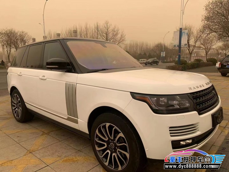 14年路虎揽胜行政SUV抵押车出售