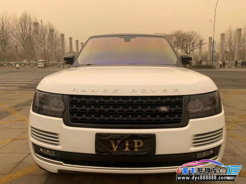 14年路虎揽胜行政SUV抵押车出售