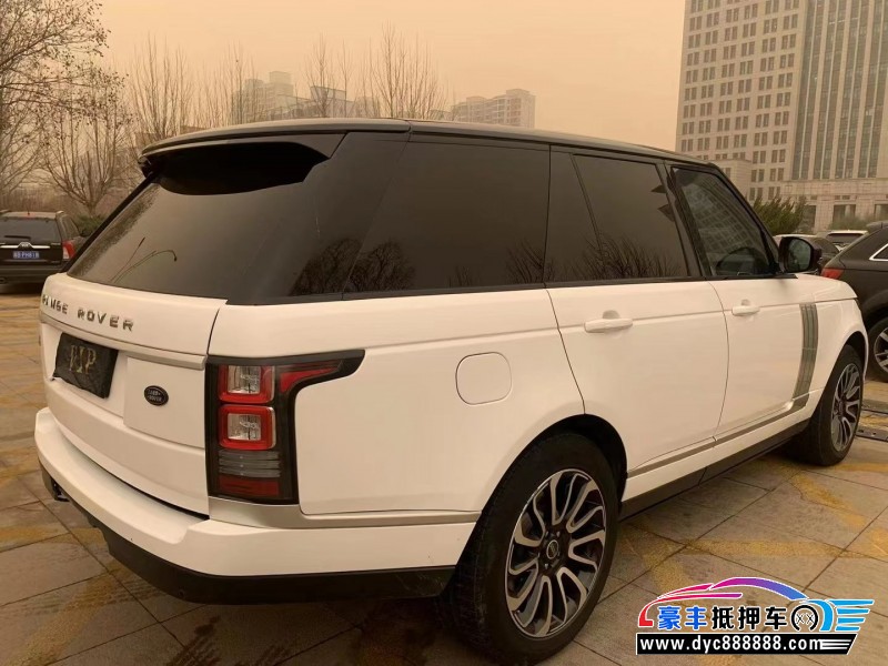 14年路虎揽胜行政SUV抵押车出售