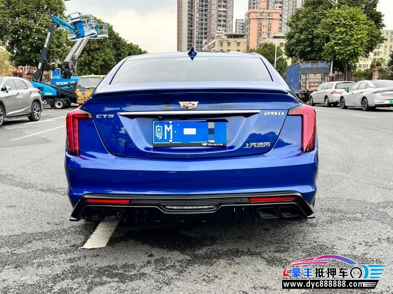 21年凯迪拉克CT5轿车抵押车出售