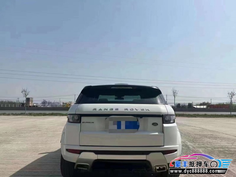 15年路虎揽胜极光SUV抵押车出售