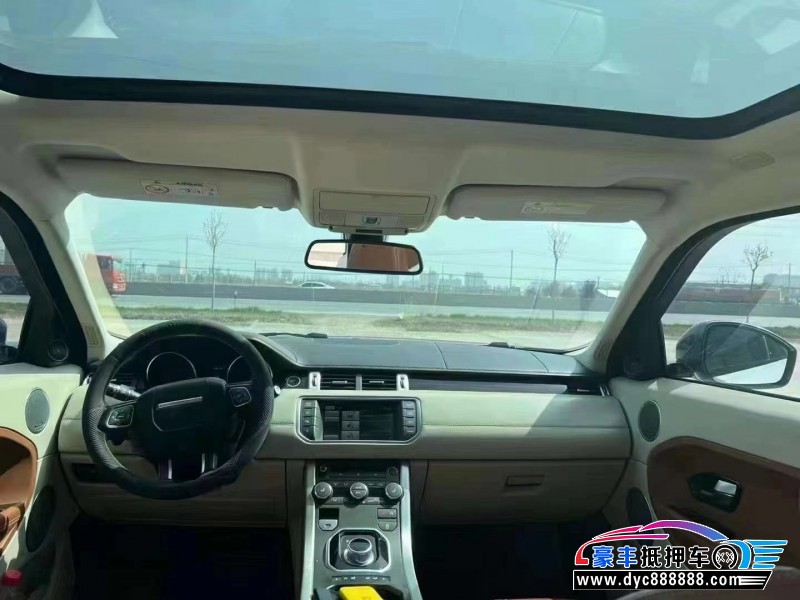 15年路虎揽胜极光SUV抵押车出售