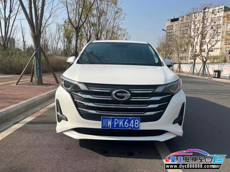 21年传祺GM6MPV抵押车出售