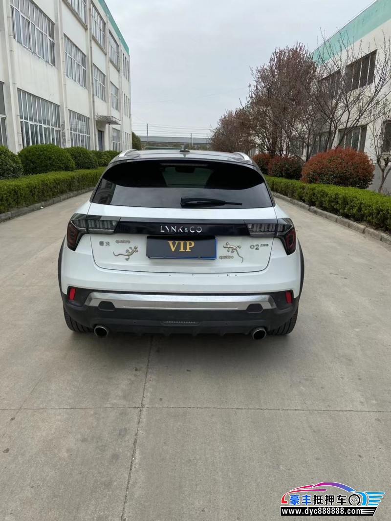 18年领克02轿车抵押车出售