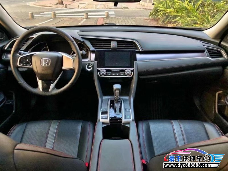 19年本田思域轿车抵押车出售