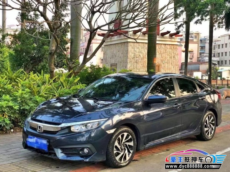 19年本田思域轿车抵押车出售