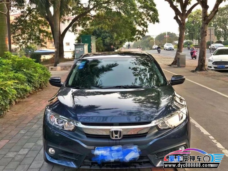 19年本田思域轿车抵押车出售