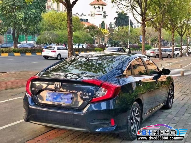 19年本田思域轿车抵押车出售