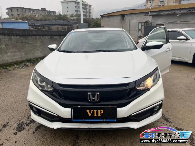 19年本田思域轿车抵押车出售