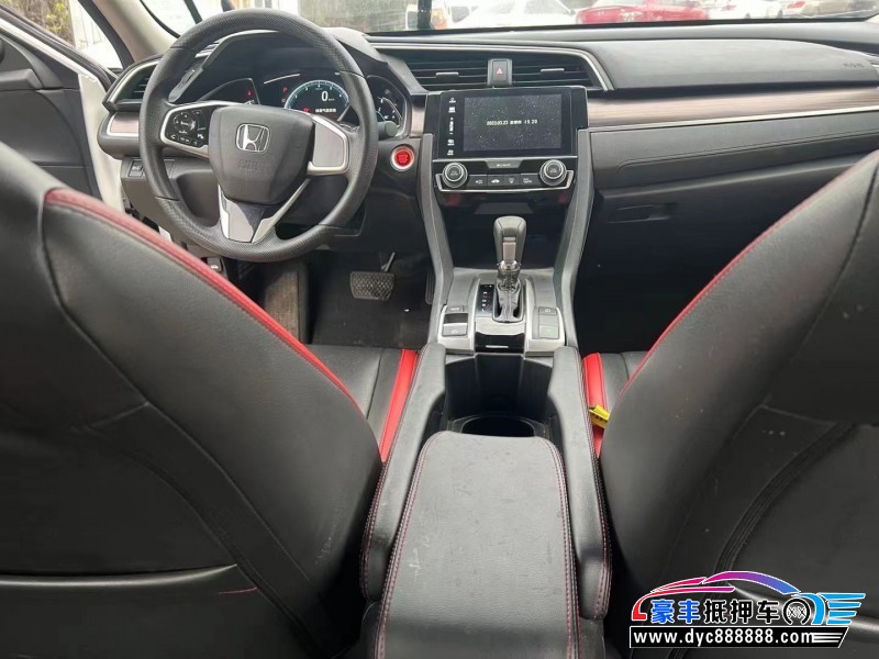 19年本田思域轿车抵押车出售