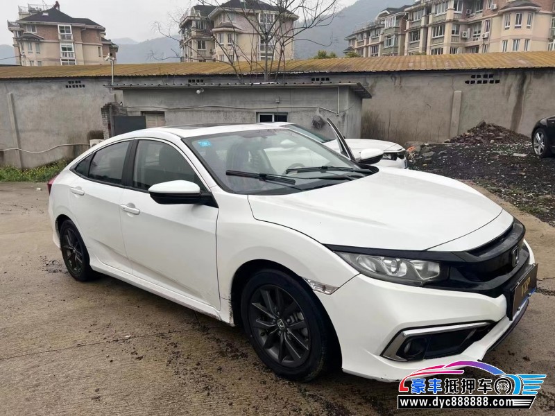 19年本田思域轿车抵押车出售