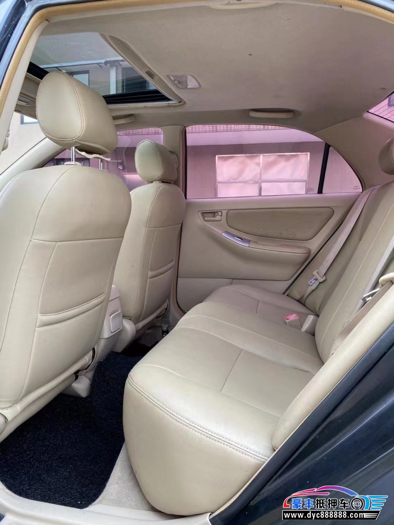 13年丰田花冠轿车抵押车出售