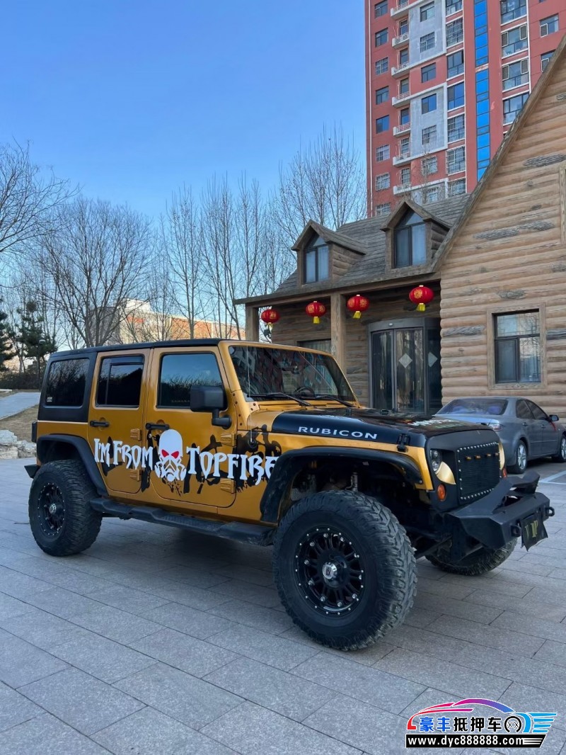 14年Jeep牧马人SUV抵押车出售