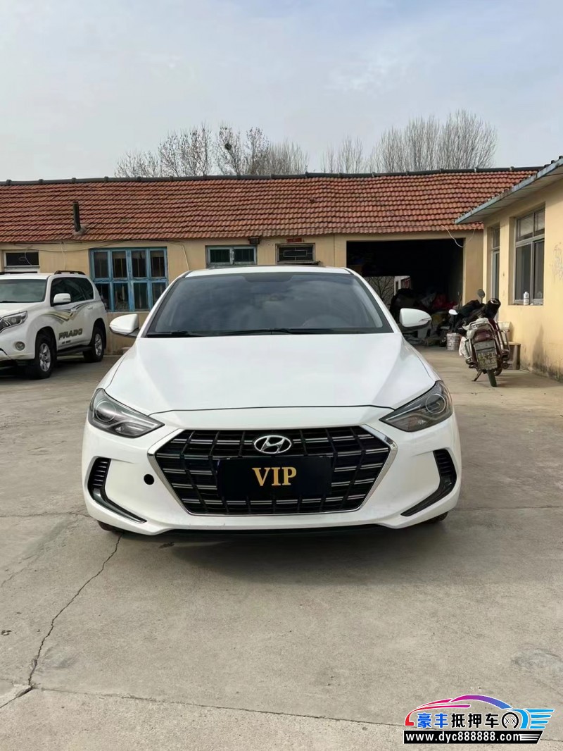 20年现代领动轿车抵押车出售