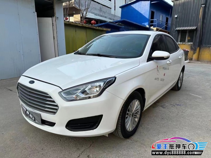 18年福特福睿斯轿车抵押车出售