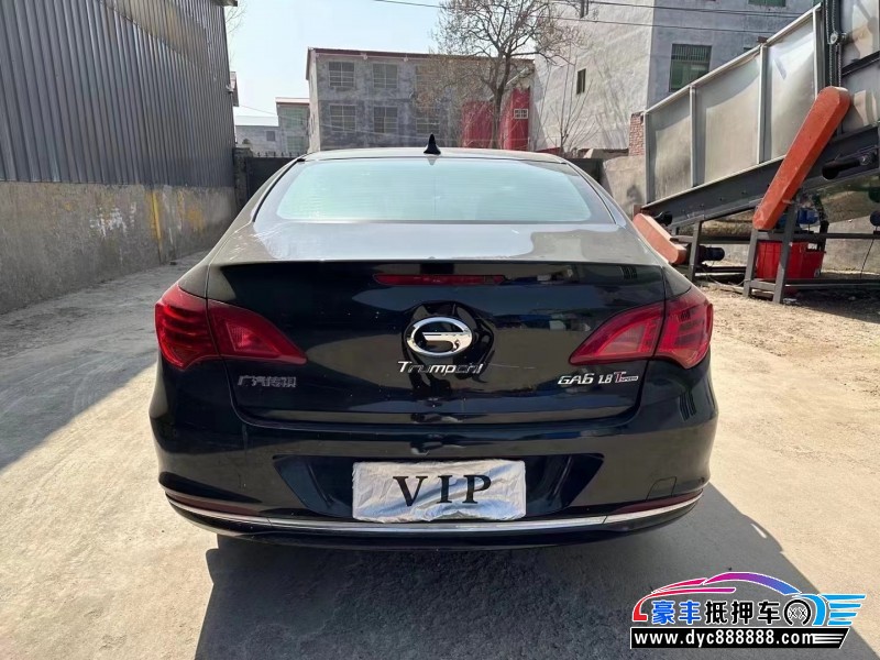 16年传祺GA6SUV抵押车出售