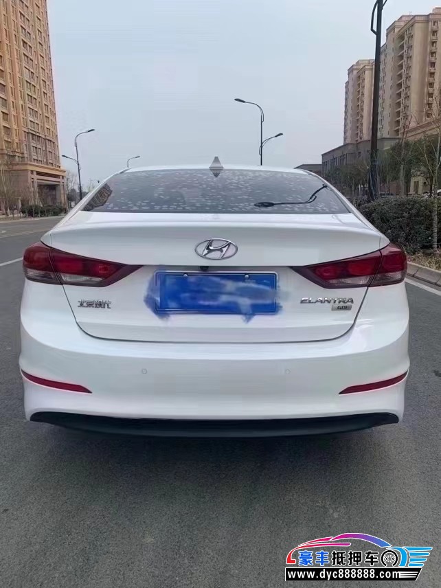 18年现代领动轿车抵押车出售