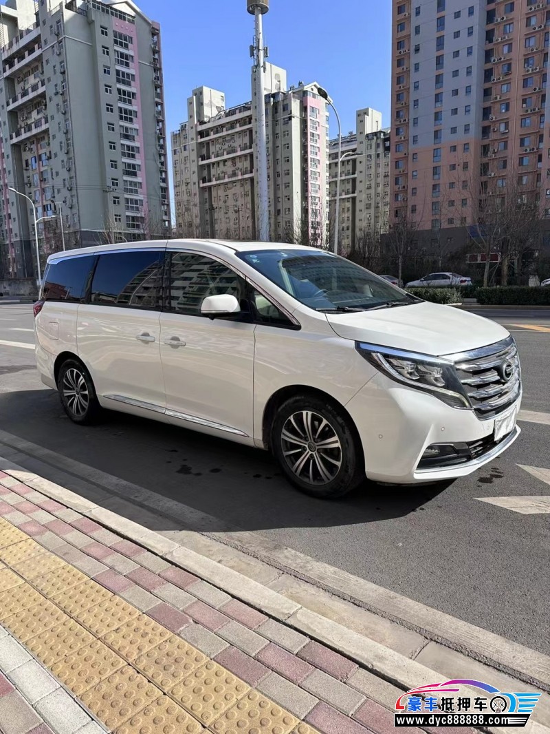 18年传祺GM8轿车抵押车出售