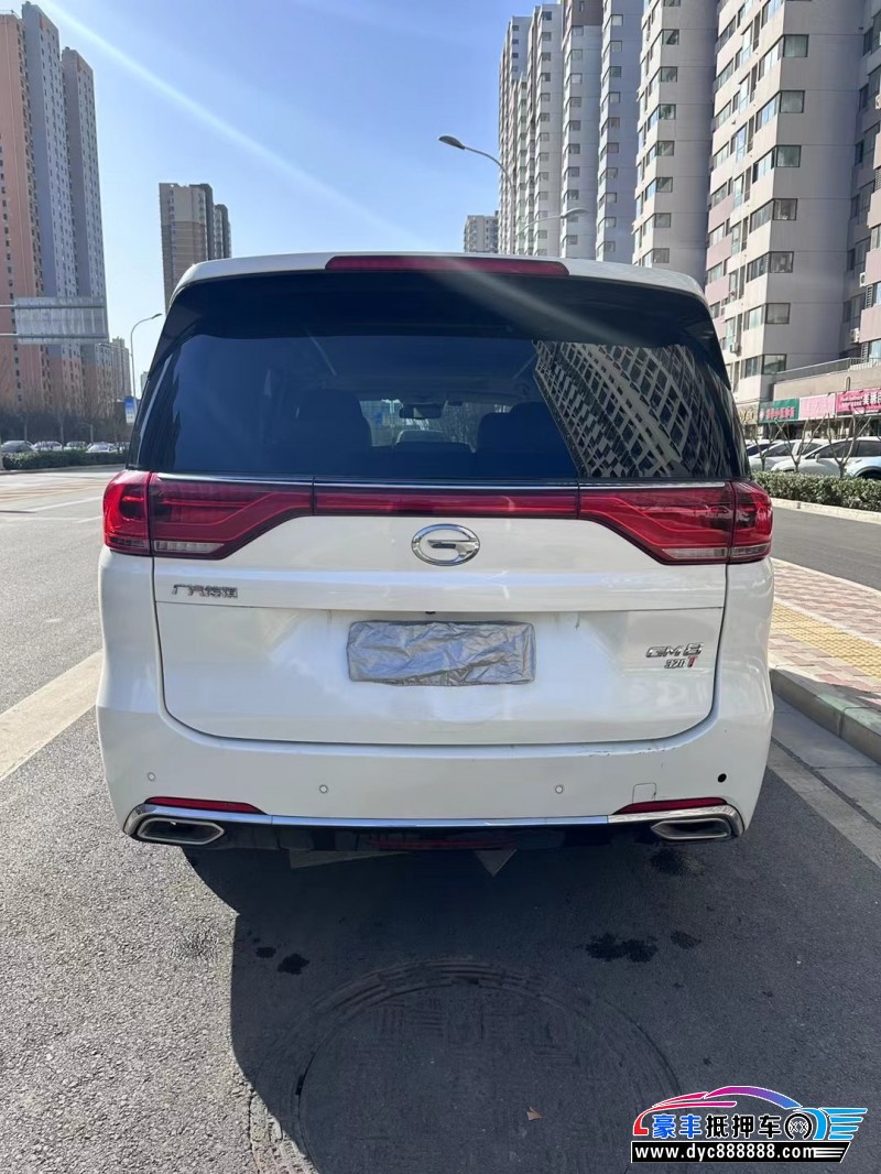 18年传祺GM8轿车抵押车出售