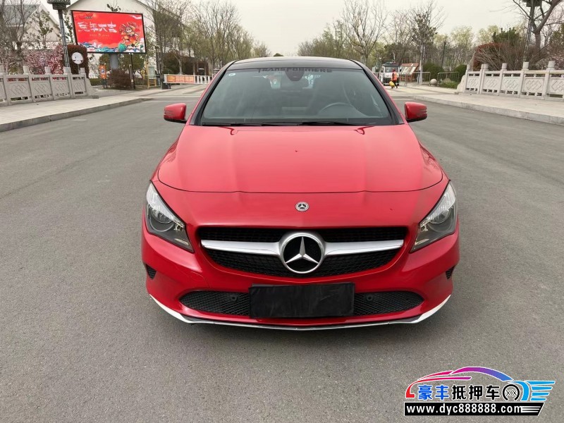 18年奔驰CLA轿车抵押车出售