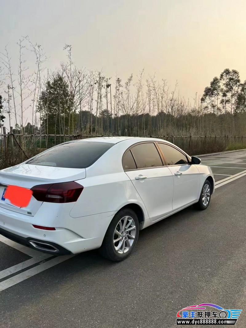 21年吉利帝豪轿车抵押车出售