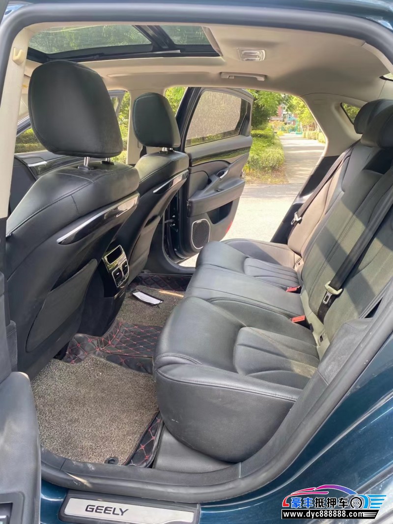 16年吉利博瑞轿车抵押车出售