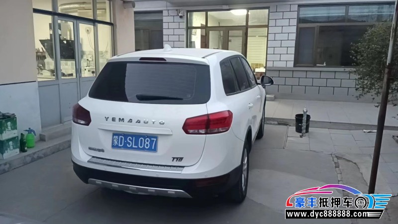 17年野马汽车T70SUV抵押车出售