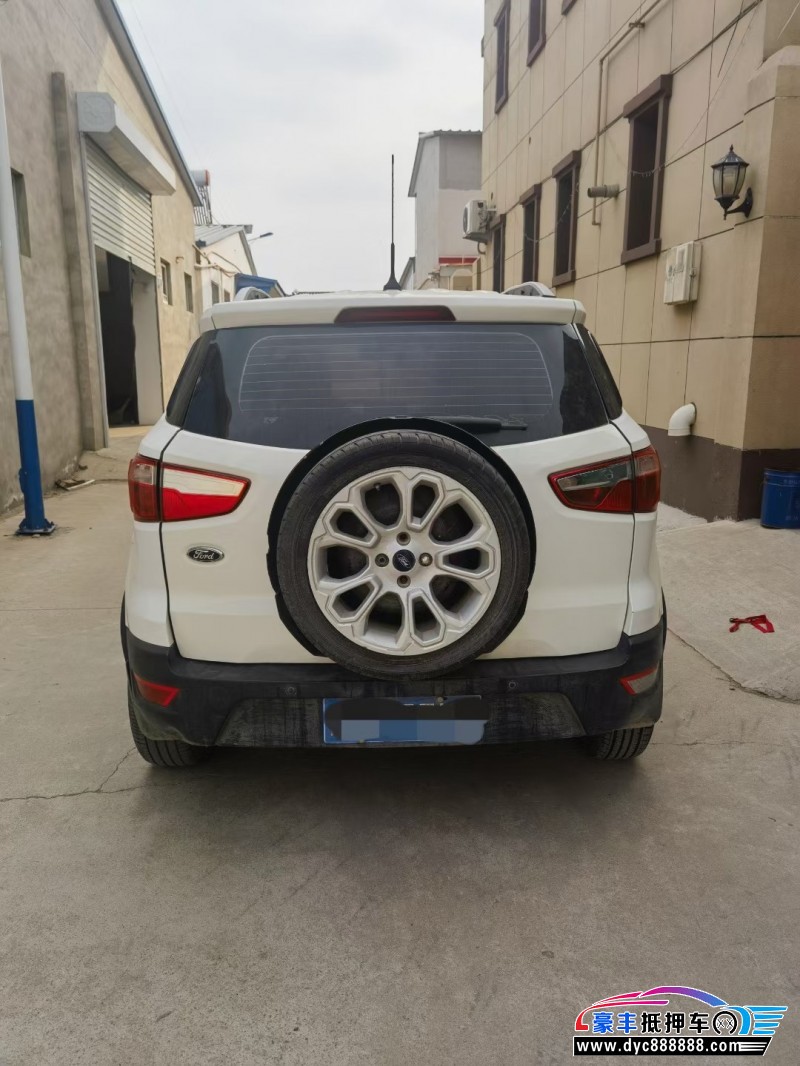 17年福特翼搏SUV抵押车出售