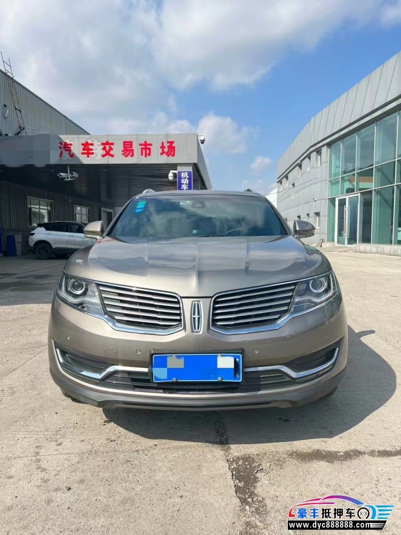 17年林肯MKX轿车抵押车出售
