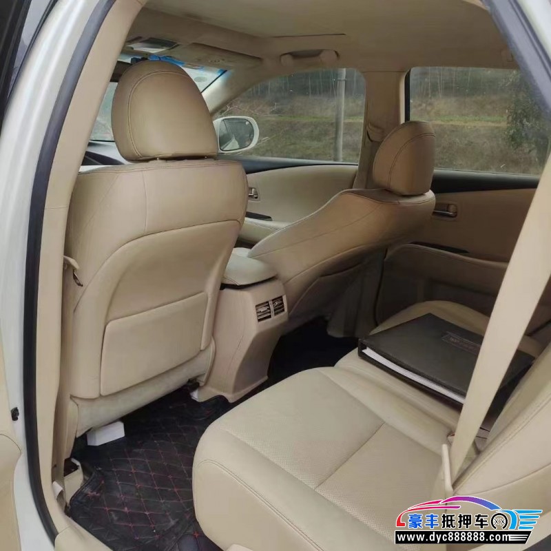 14年雷克萨斯RX轿车抵押车出售