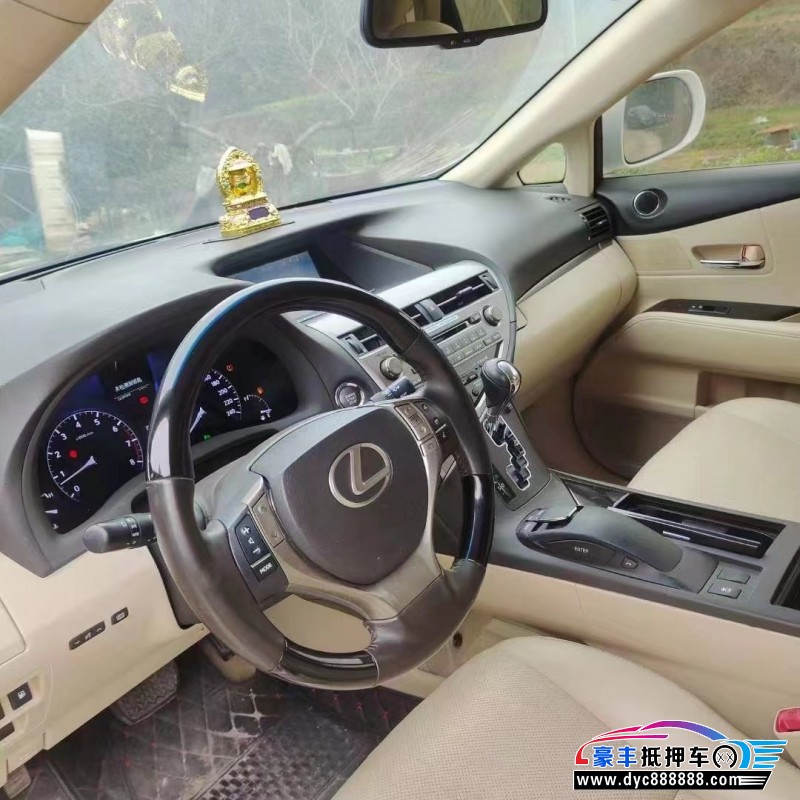 14年雷克萨斯RX轿车抵押车出售