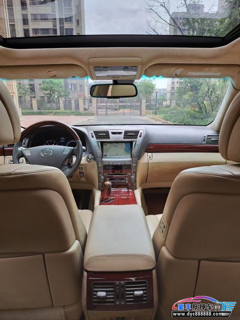 08年雷克萨斯LS轿车抵押车出售