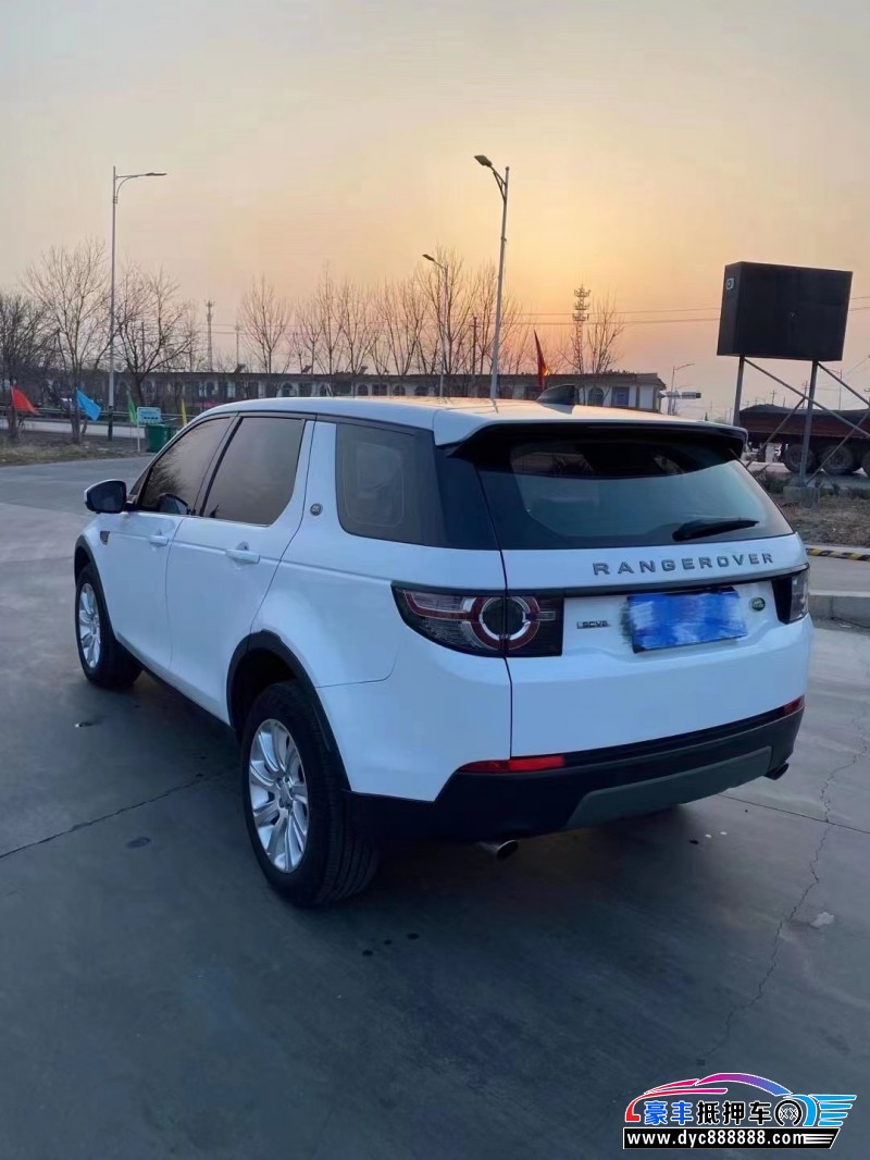 18年路虎发现神行SUV抵押车出售