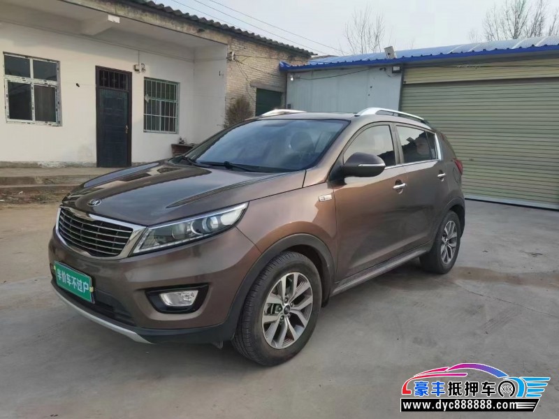 16年起亚智跑轿车抵押车出售