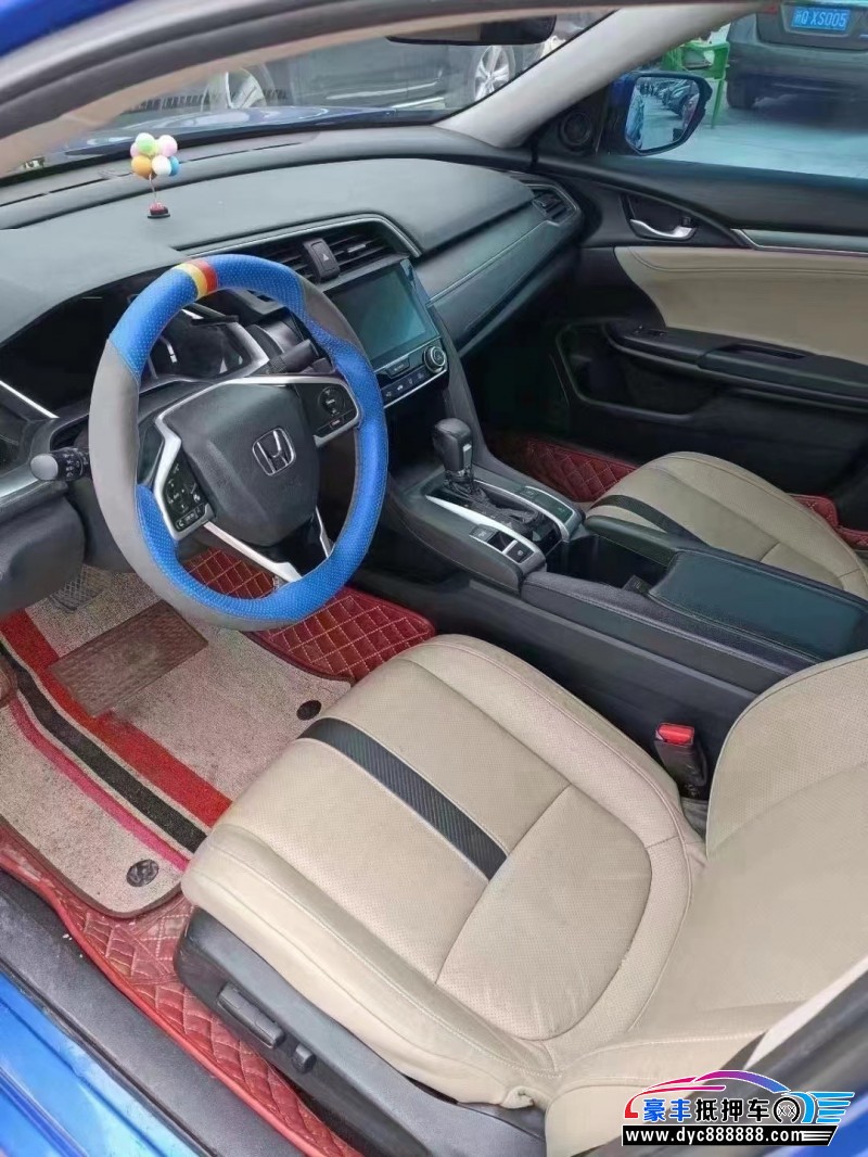 16年本田思域轿车抵押车出售
