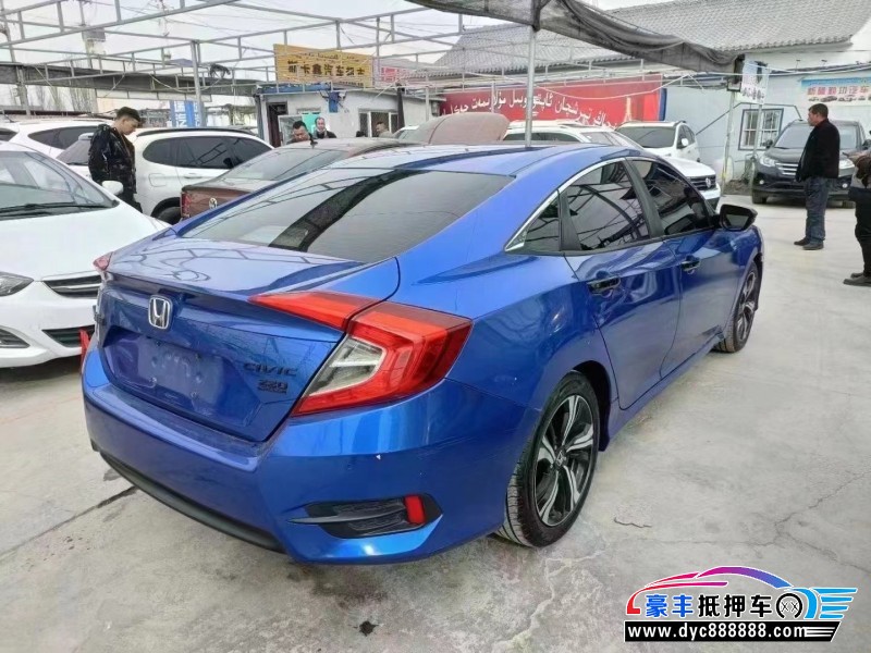 16年本田思域轿车抵押车出售