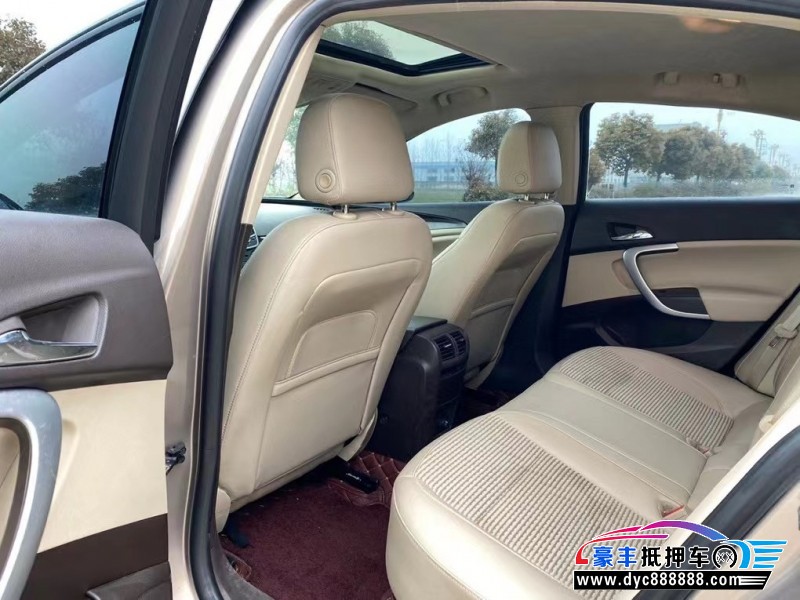 14年别克君威轿车抵押车出售