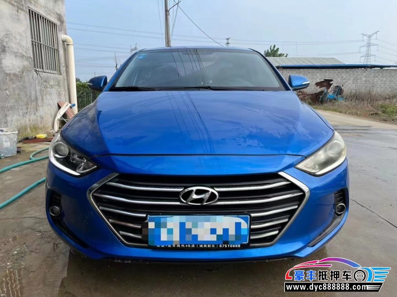 16年现代领动轿车抵押车出售