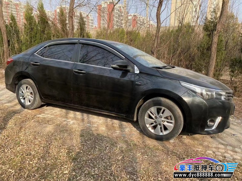 17年丰田卡罗拉轿车抵押车出售