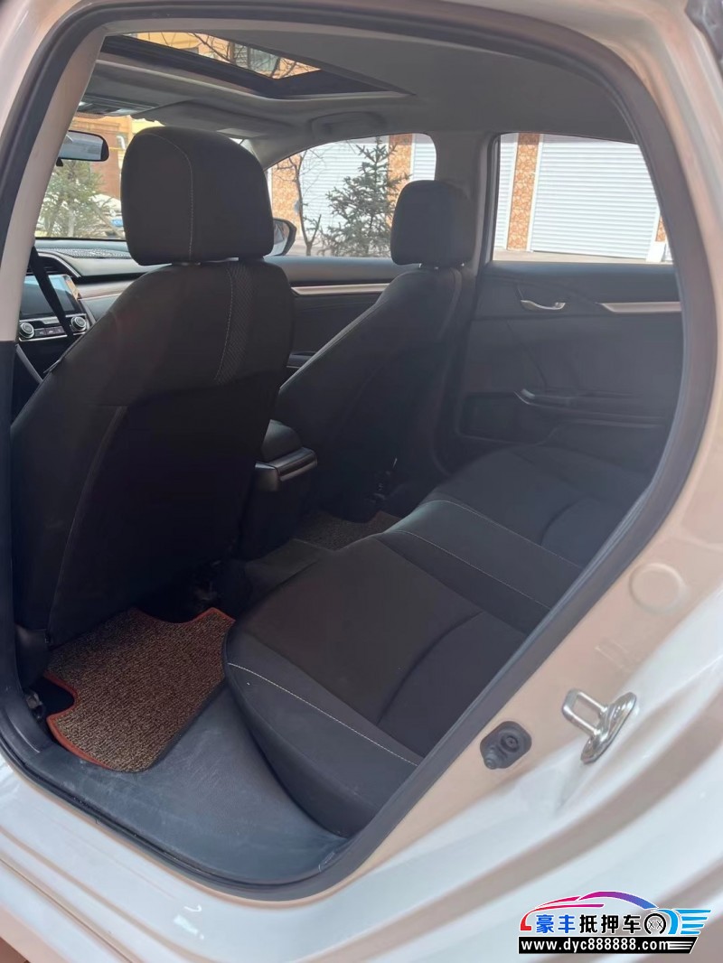 19年本田思域轿车抵押车出售