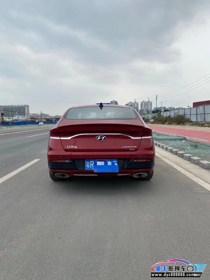 19年现代菲斯塔轿车抵押车出售