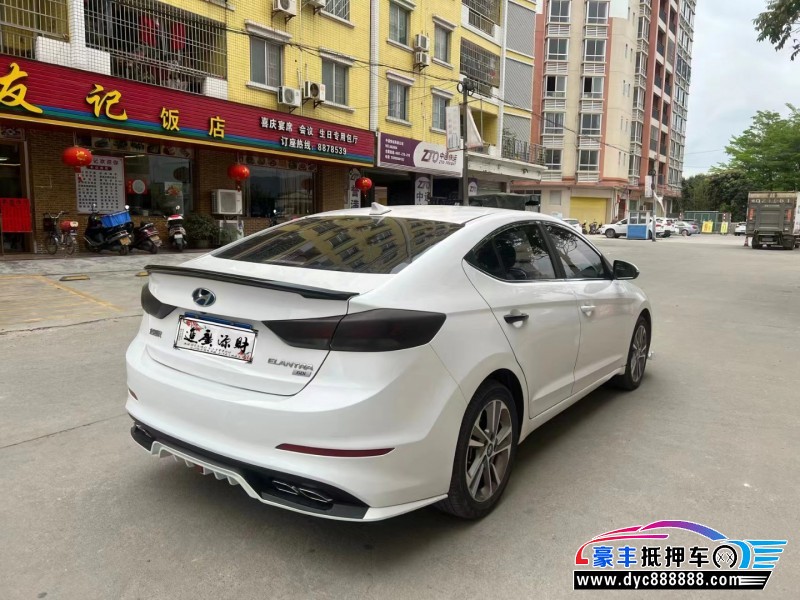 18年现代领动轿车抵押车出售