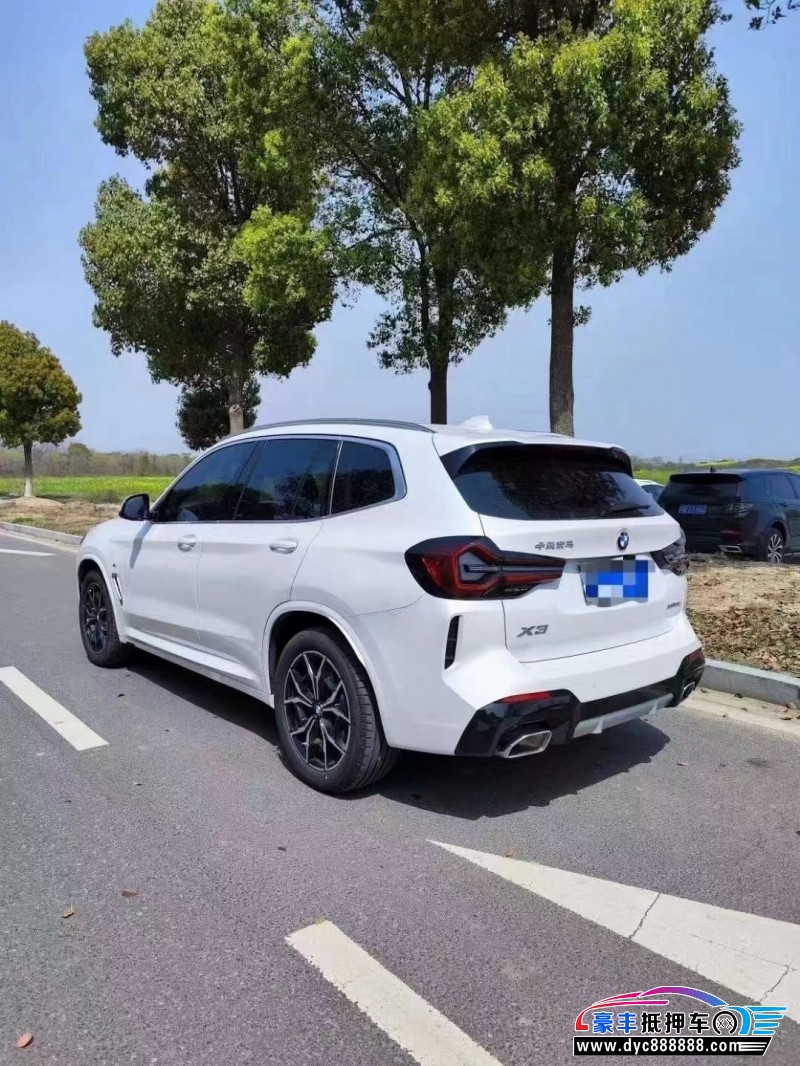 22年宝马X3SUV抵押车出售
