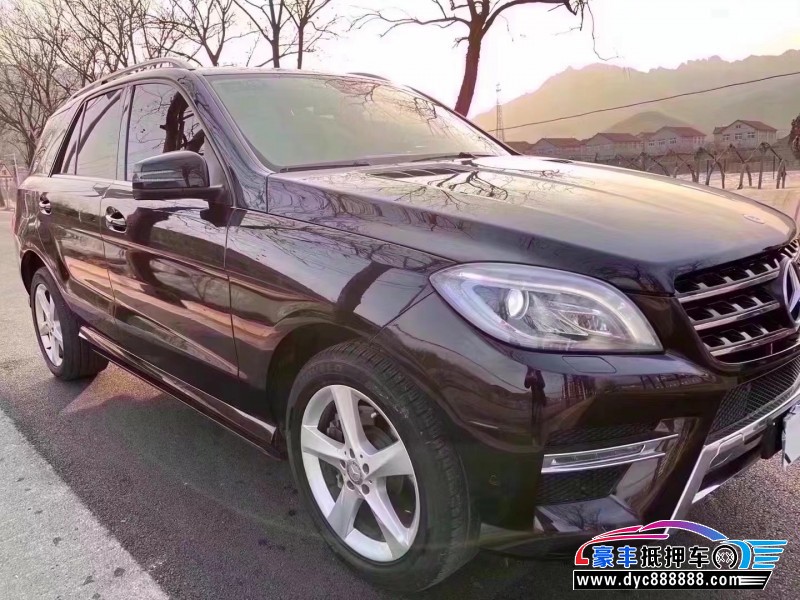 15年奔驰MLSUV抵押车出售