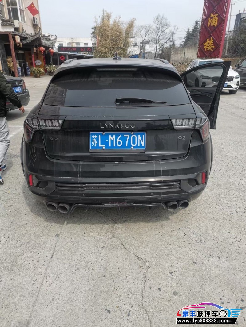 21年领克02轿车抵押车出售