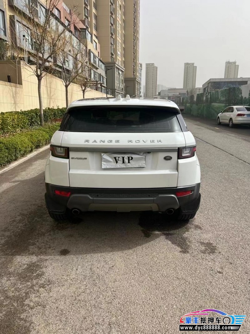 18年路虎揽胜极光SUV抵押车出售